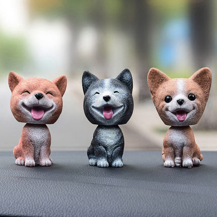 Dashboard Car Interior Ornaments Resin Animal Cute Car Decoration