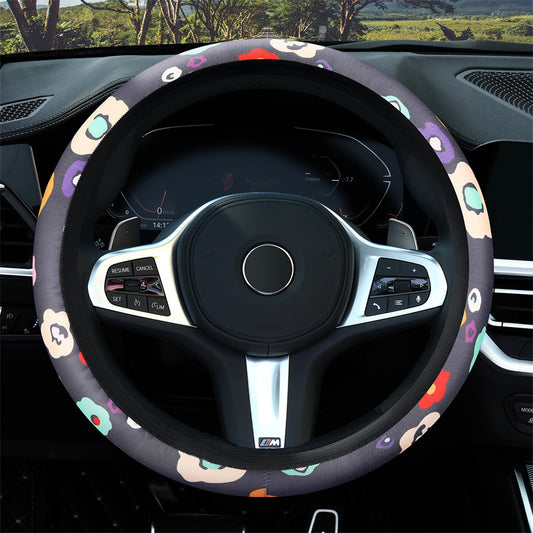 Car Steering Wheel Printing Protective Cover