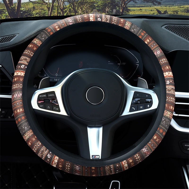 Car Steering Wheel Printing Protective Cover