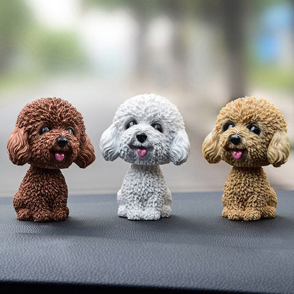 Dashboard Car Interior Ornaments Resin Animal Cute Car Decoration