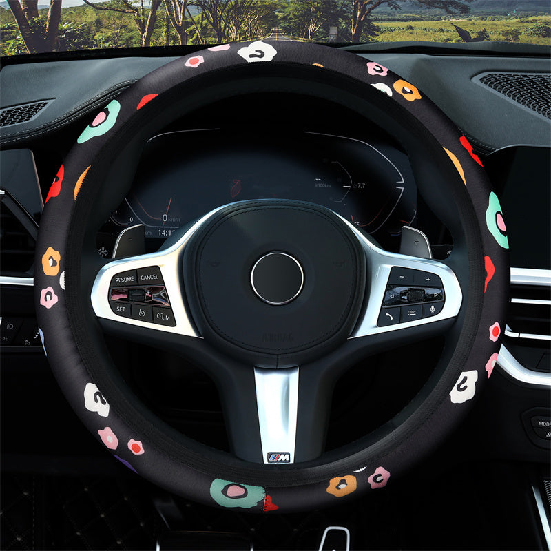 Car Steering Wheel Printing Protective Cover