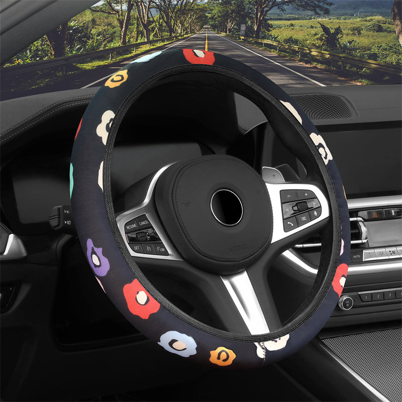 Car Steering Wheel Printing Protective Cover