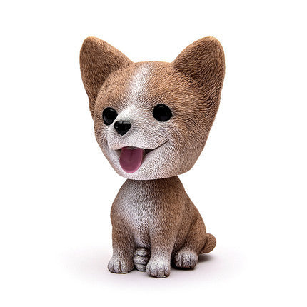 Dashboard Car Interior Ornaments Resin Animal Cute Car Decoration
