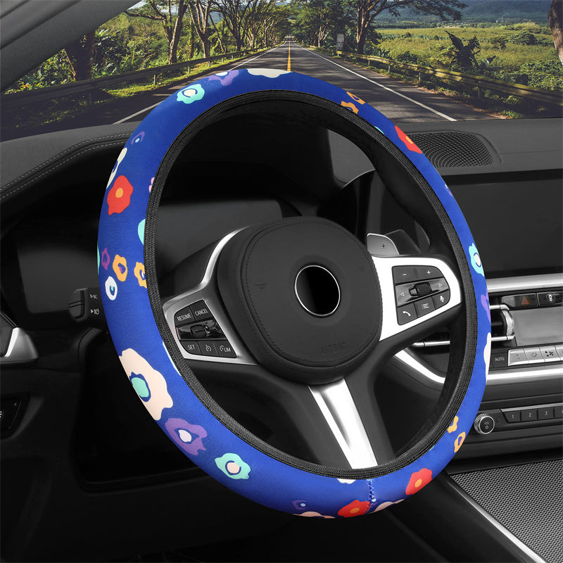 Car Steering Wheel Printing Protective Cover