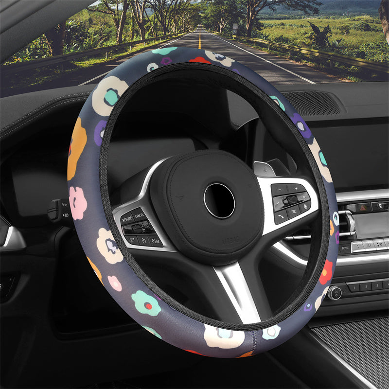 Car Steering Wheel Printing Protective Cover