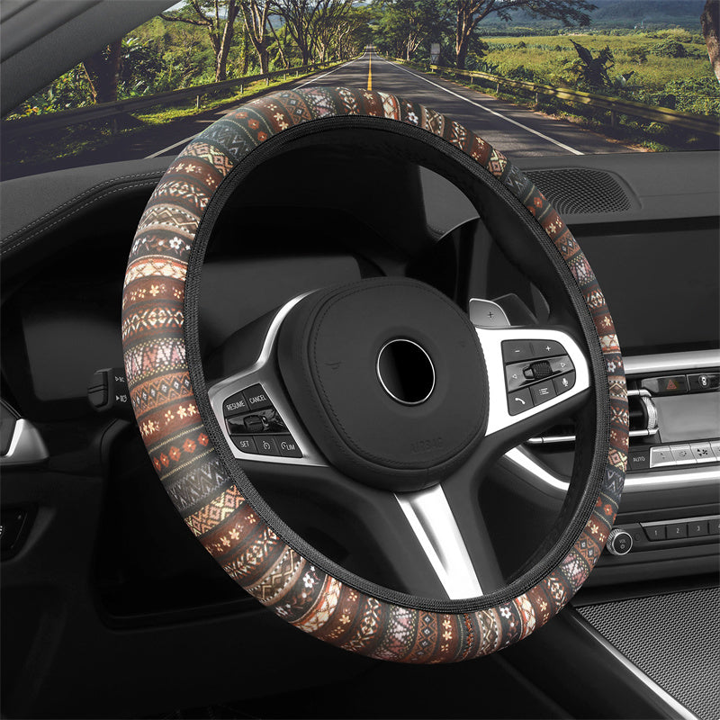Car Steering Wheel Printing Protective Cover